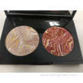 Matte and shimmer tone series highlight blush